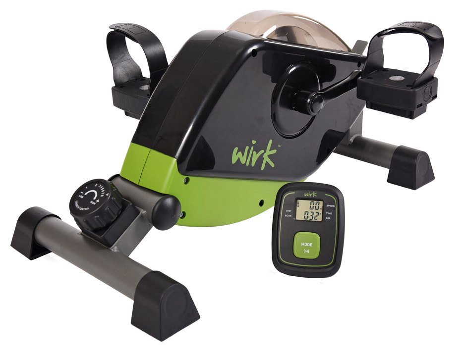 Stamina Wirk Under Desk Exercise Bike with Smart Workout App and No Subscription Required with Portable Pedal Exerciser for Home & Office - Bellso